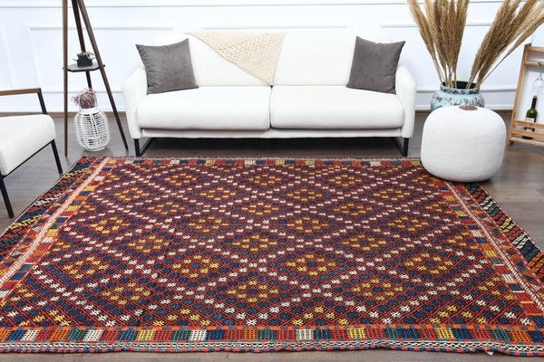 Vintage Turkish Cacim Kilim Rug for sale at Pamono