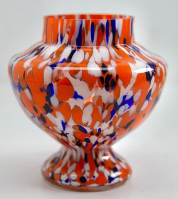 Petit Vase Céramique Multicolore - Pique-fleurs 10 Cm - Occasion
