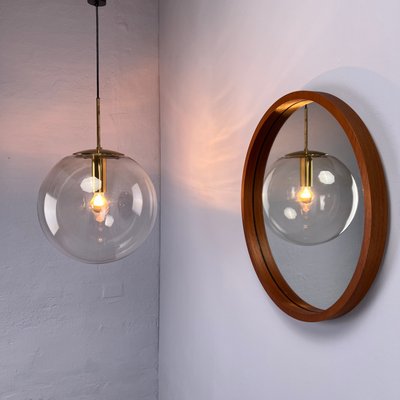 German Bubble Pendant Lamp in Smoke 