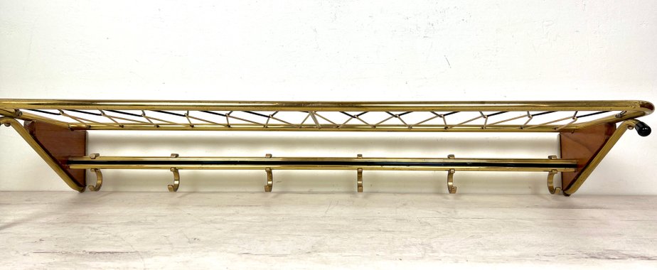 Vintage Train Coat Rack with String in 