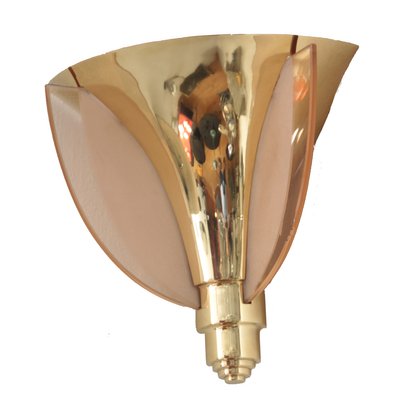 Lampe Murale Dangle Art Déco De Henri Petitot France 1930s En