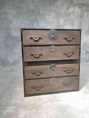 Japanese Isho Dansu With Secret Drawer - Taisho Period Japanese Isho Dansu With Secret Drawer - Taisho Period
