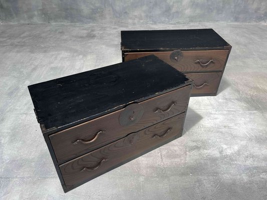 Japanese Isho Dansu With Secret Drawer - Taisho Period Japanese Isho Dansu With Secret Drawer - Taisho Period