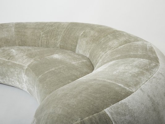Mohair on sale velvet sofa