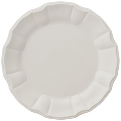 White Dinner a Coste Plates from Este Ceramiche, Set of for sale