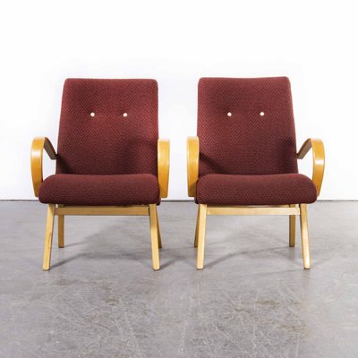 Red armchairs 2024 for sale