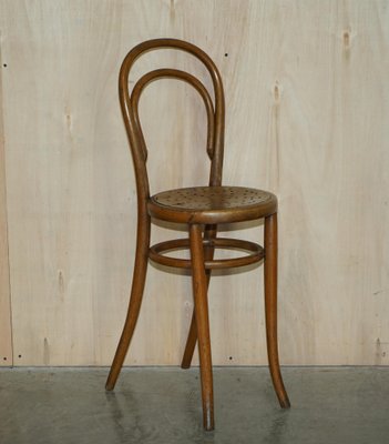 Austrian Bentwood High Back Kitchen Chairs from Thonet, 1920s, Set