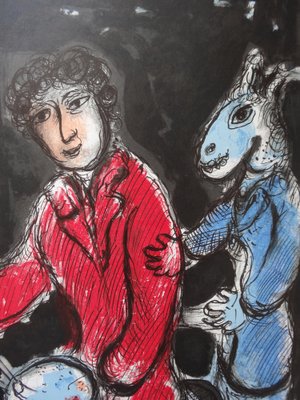 La Ruche et Montparnasse シャガール　　　リトグラフ Marc Chagall, La Ruche and Montparnasse, 1978, Lithographic Poster