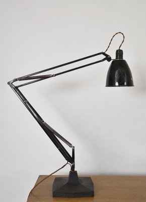 Anglepoise No 1209 Draughtsmans Task Desk Lamp by Herbert Terry England 1940s