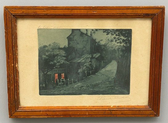 Gen Paul, Le Lapin Agile, 20th Century, Lithograph for sale at Pamono