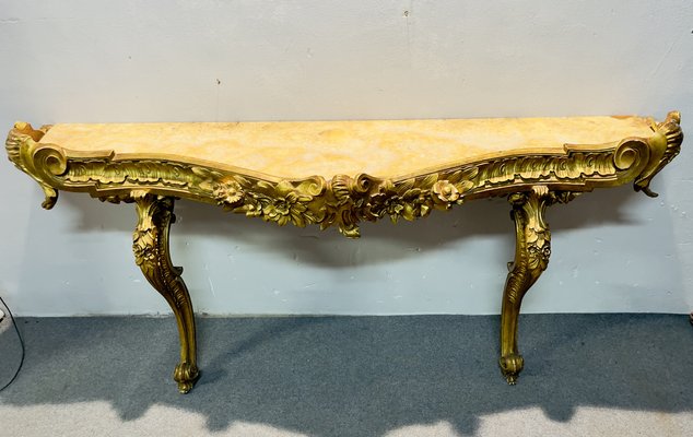 Hand carved console deals