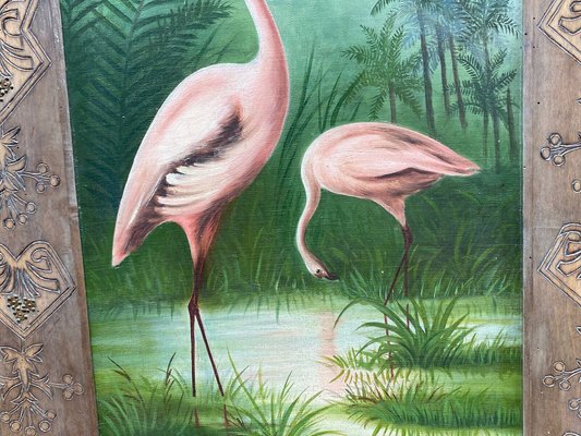 Late 1930's Art Deco Flamingo Picture By Turner, Available, 47% OFF