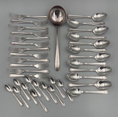 20世紀フランス製のChristofle銀メッキ席札クリップ 20世紀フランス製のChristofle銀メッキ席札クリップ