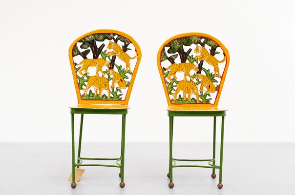 Hand painted childrens table and chair sets cheap