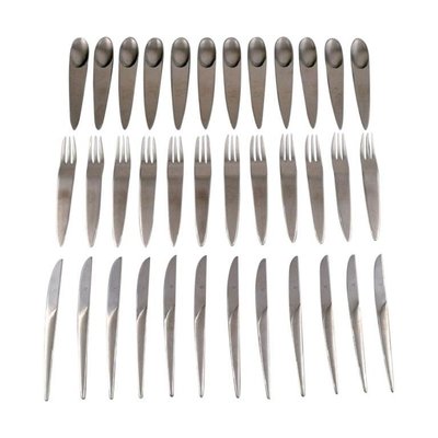 Stainless Steel Appetize Lunch Service from Nedda El-Asmar Stainless Steel Appetize Lunch Service from Nedda El-Asmar