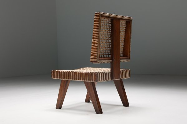 Armless Easy Chair by Pierre Jeanneret, Chandigarh, 1955 for sale