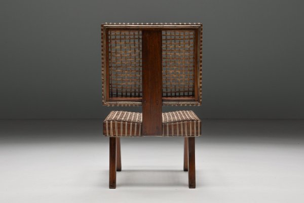 Armless Easy Chair by Pierre Jeanneret, Chandigarh, 1955 for sale