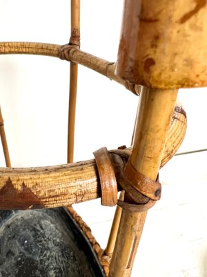 Mid-Century Bambus Schirmstnder, Frankreich, 1950er bei Pamono kaufen