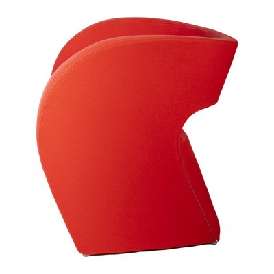 Red Little Albert Armchair by Ron Arad for Moroso for sale at Pamono