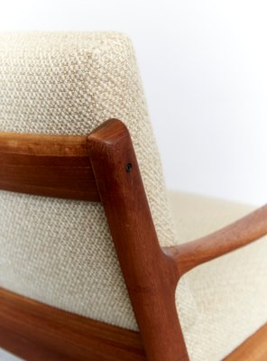 Mid-Century Senator Easy Chair by Ole Wanscher for France & Son