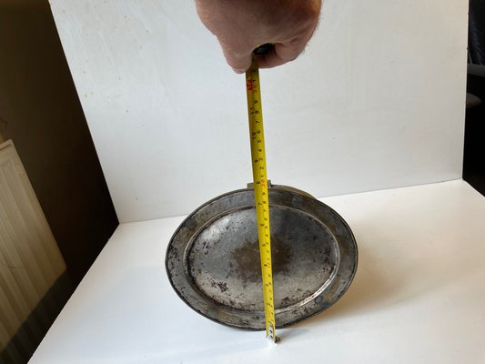 Petite Boîte Orientale En Laiton Argenté 12 Cm - Sucrier Marocain Menthe - Déco Table Vintage Inde
