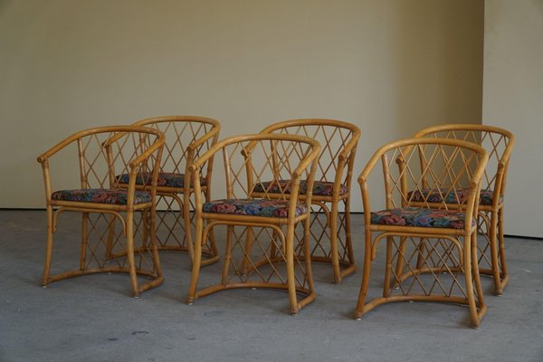 Vintage bamboo dining chairs outlet