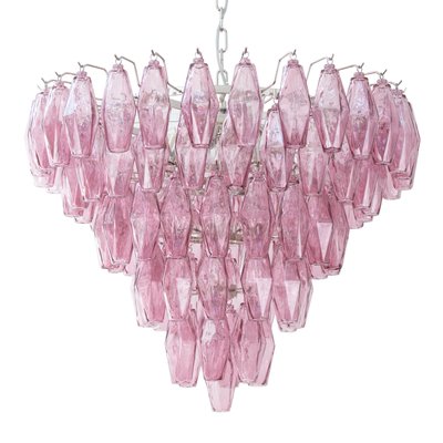 Vintage 2024 pink chandelier