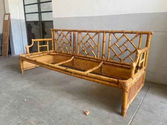Modern cheap bamboo sofa