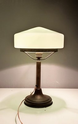 waarschijnlijkheid Suradam Ambassade Art Dèco Opaline Lamp for sale at Pamono