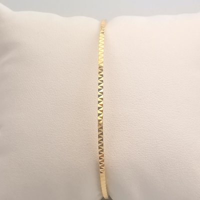 18K Yellow Gold Bracelet for sale at Pamono