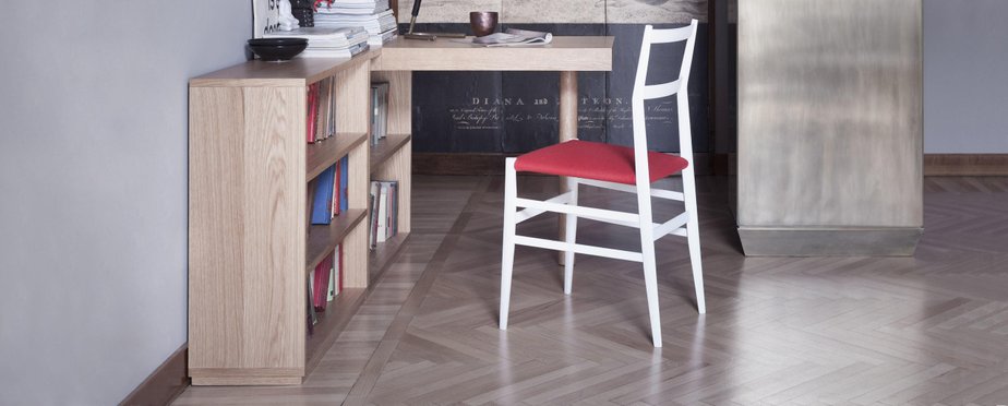 名作 定価16万 90s 正規cassina  LOGGIA DESK テーブル LC16 Table De Travail Avec Rayonnages Writing Desk Cassina