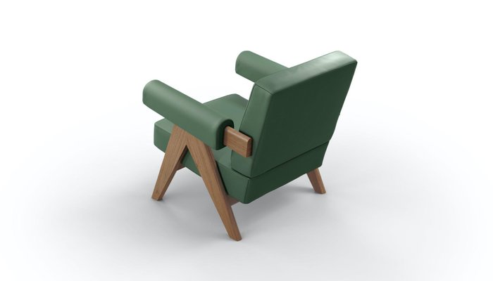 053 Capitol Complex Armchair by Pierre Jeanneret for Cassina