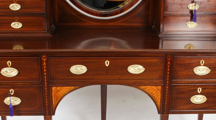Antique mahogany dresser with on sale mirror