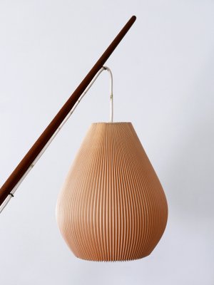 Fishing Pole Floor Lamp by Svend Aage Holm Sørensen for from Holm Sørensen  & Co, Denmark, 1950s