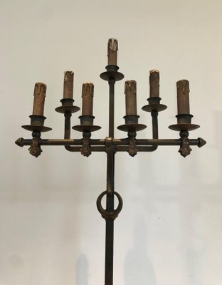 Wrought Iron Floor Lamp
