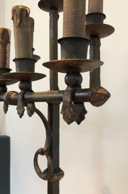 Wrought Iron Floor Lamp