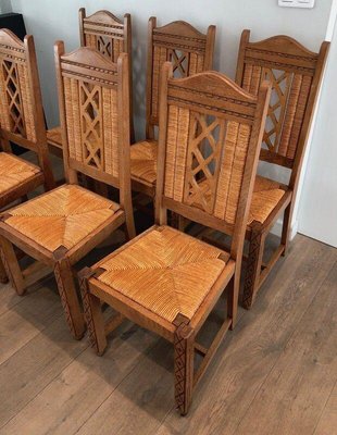 Jali dining table and 6 chairs new arrivals