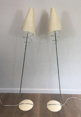 Chrome floor 2024 lamps sale