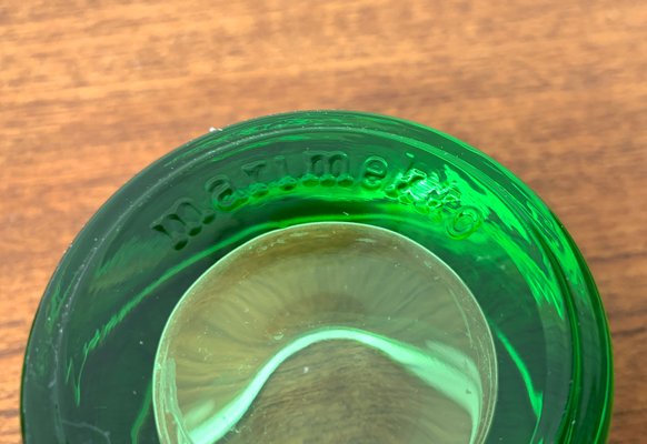 Lime Kivi Votiv Marimekko Candleholder by Heikki Orvola for