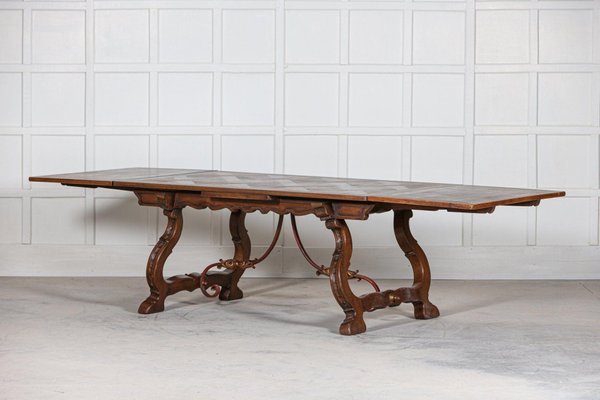 Mesa de comedor extensible de madera de roble Vintage · El Corte Inglés