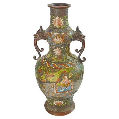 Antike chinesische Bronzevase, China, 1890er bei Pamono kaufen