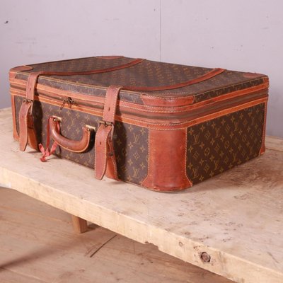 Monogram Luggage Trunk from Louis Vuitton, 1970s for sale at Pamono