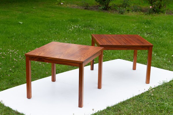 Danish Modern Rosewood Side Tables 1960s Set of 2