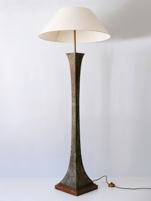 Verdigris Bronze Floor Lamp by Stewart Ross James for Hansen