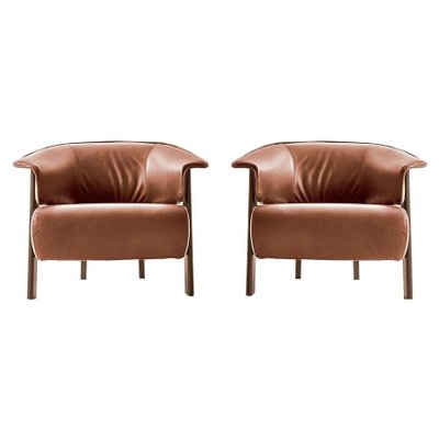 Back Wing Poltrona Design Cassina Set Of Back-Wing Lounge Chairs
