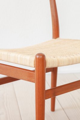 W2 Dining Chairs by Hans J. Wegner for M. C. Madsen, Denmark
