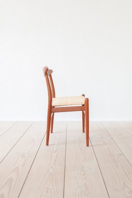 椅子 Hans J. Wegner W2 / C.M. Madsen W2 Dining Chairs by Hans J. Wegner for C.M. Madsen, 1950s