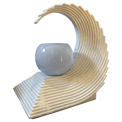 Ceramic wave lamp deals