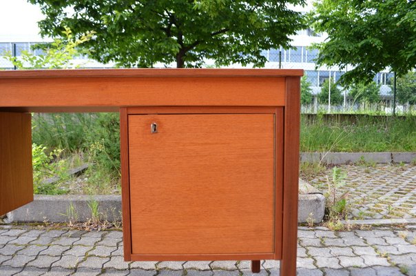 Danish Modern Teak Desk from Domino Mobler Denmark, 1960 for sale