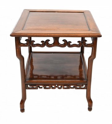 Antique Chinese Table in Carved Hardwood 1880